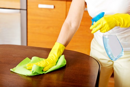 Marketing and analytics cookie settings illustration for a carpet cleaning website